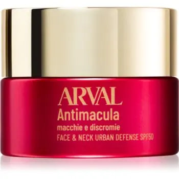 Arval Antimacula Face & Neck Urban Defense SPF50 cremă protectoare impotriva petelor intunecate