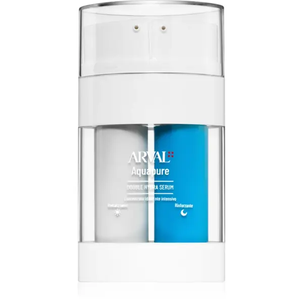 Arval Aquapure Double Hydra Serum Ser bifazic ziua și noaptea 2x15 ml
