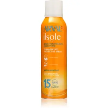 Arval IlSole Transparent Protective Spray SPF 15 cremă de protecție solară sub formă de spray SPF 15