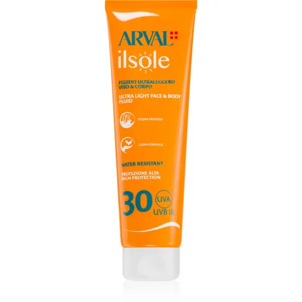 Arval IlSole Ultralight Face & Body Fluid fluid corp si fata SPF 30 150 ml