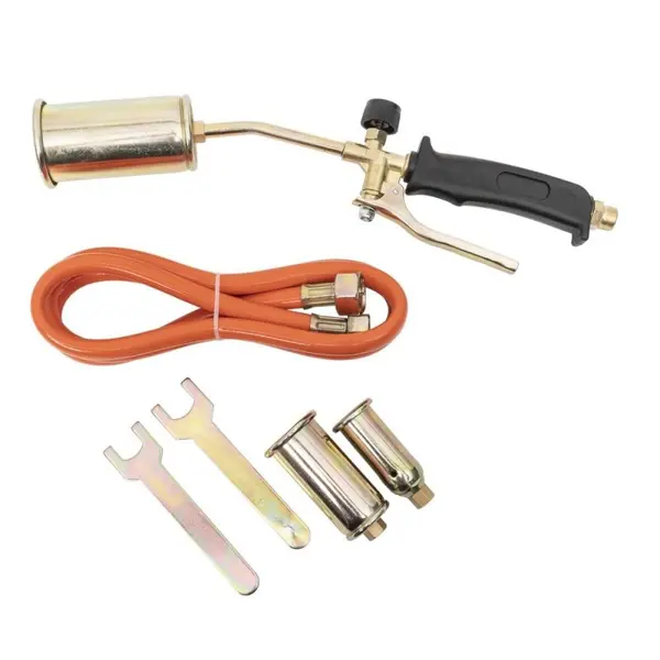 Arzator cu Robinet, 3 Capete, Furtun 1.5 m si Cheie