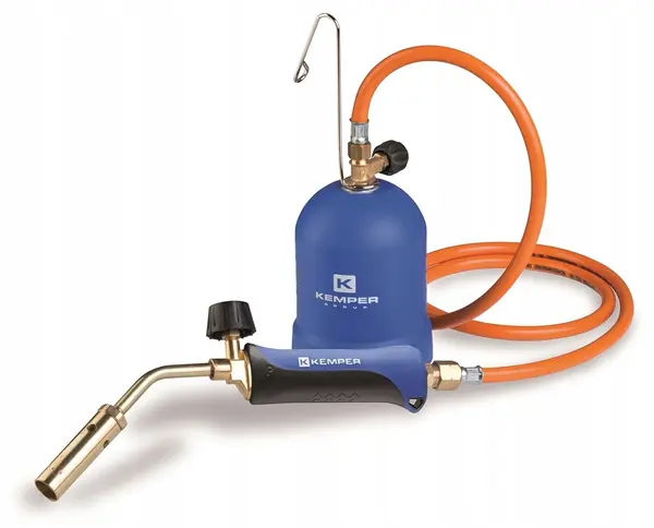 Arzător pe gaz Kemper - 1217C, Ø20 mm, 1800 °C, cu furtun 1,5 m