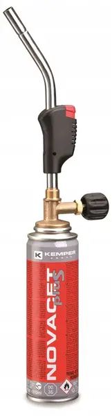 Arzător pentru lipire Kemper – 1058KIT, cu aprindere piezo și butelie de 110 ml
