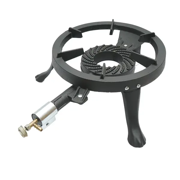Arzator Pirostrie pe gaz din fonta cu 3 picioare 330x110mm