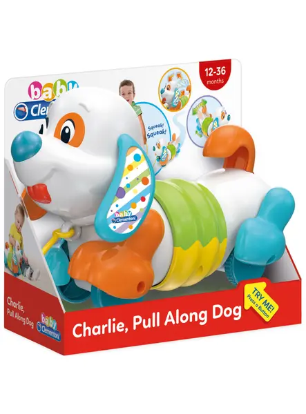 As Baby Clementoni Pull Along Dog Charlie (1000-17262)