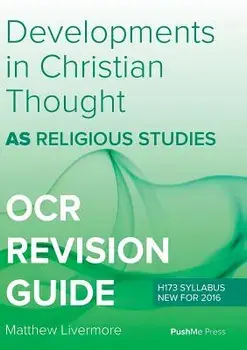 As Developments in Christian Thought. As Religious Studies for OCR, Paperback/***