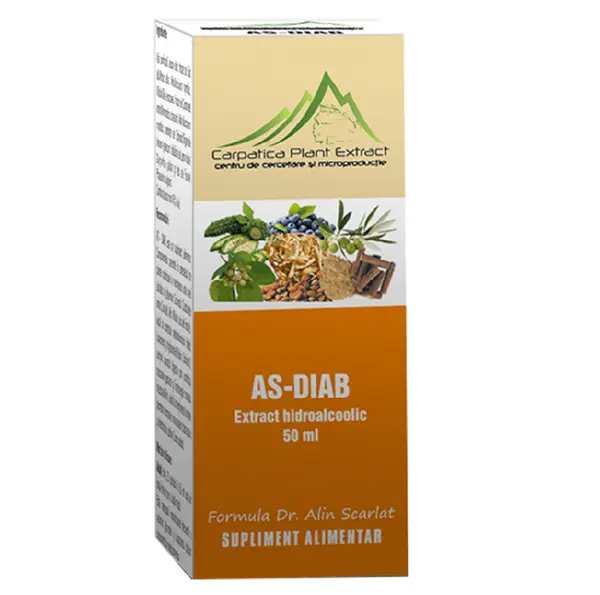 AS - DIAB extract hidroalcoolic 50 ml
