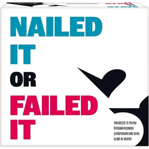 AS Games Joc de societate AS Games Nailed It or Failed It, Joc de petrecere, 15 ani+