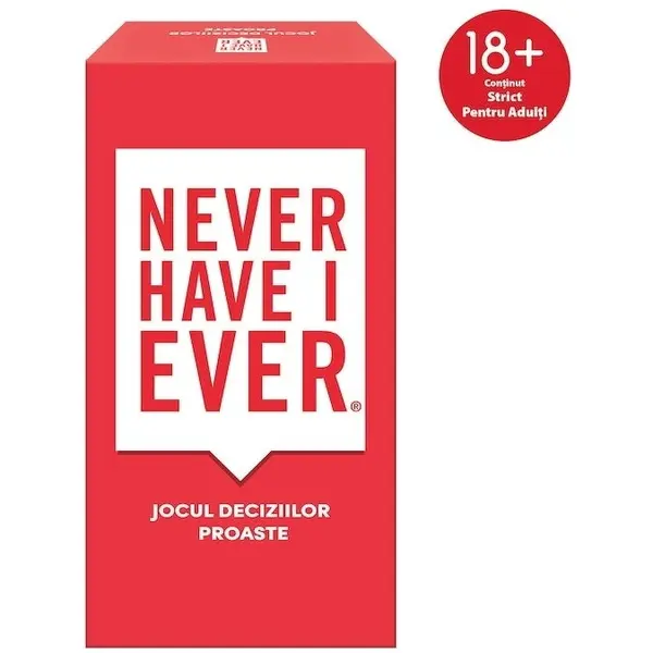 AS Games Joc de societate AS Games Never Have I Ever, lb. romana, 18 ani+, 4-12 jucatori
