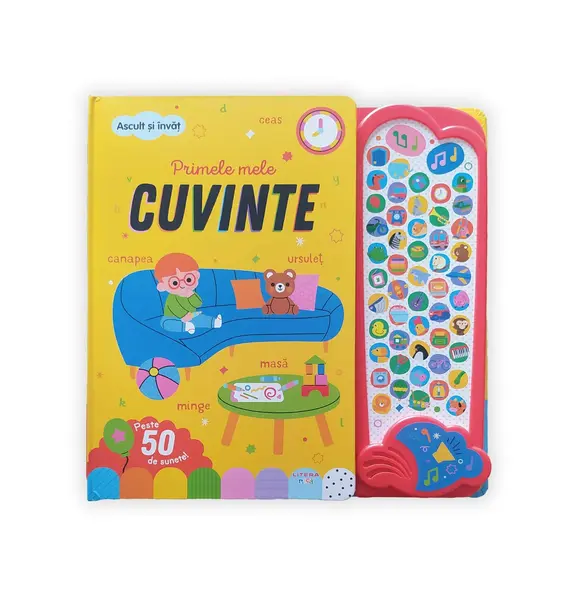 Ascult si invat! Primele mele cuvinte. Peste 50 de sunete!