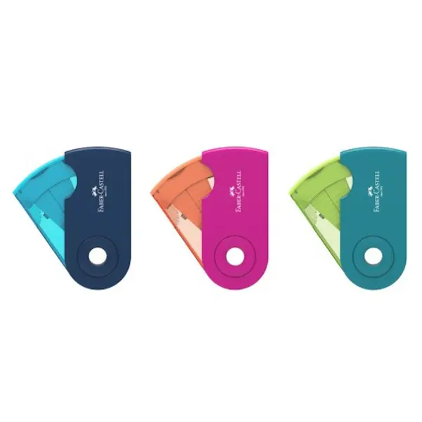 Ascutitoare dubla, cu rezervor, Faber-Castell Sleeve Trend 2019