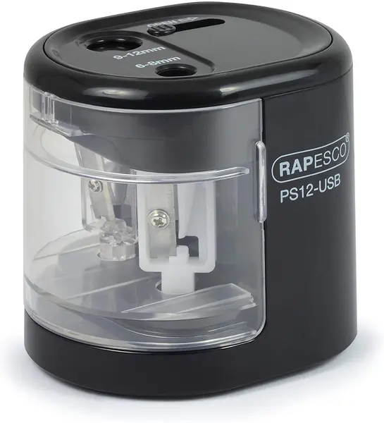 Ascutitoare electrica Rapesco - PS12, neagra