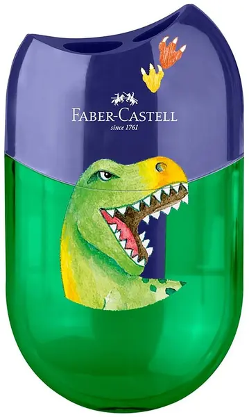 Ascuțitoare Faber-Castell Dino - Dubla