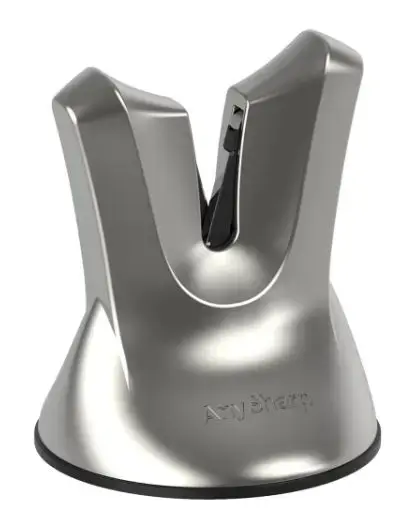 Ascutitor cutite AnySharp ASKSXGUN, Metal (Argintiu)
