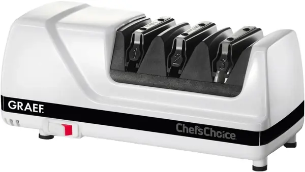 Ascuțitor electric profesional pentru cuțite Graef - CC150, alb