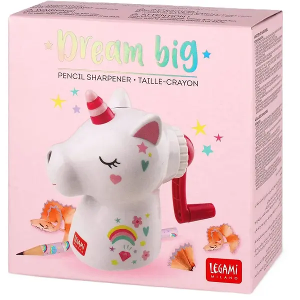Ascuțitor mecanic - Dream Big, unicorn