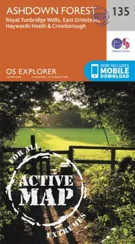 Ashdown Forest. September 2015 ed, Sheet Map/Ordnance Survey