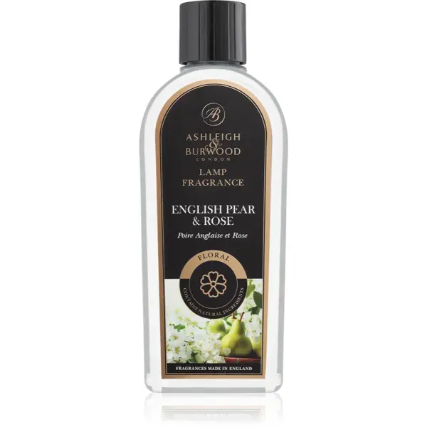 Ashleigh & Burwood London Lamp Fragrance English Pear & Rose rezervă lichidă pentru lampa catalitică 500 ml