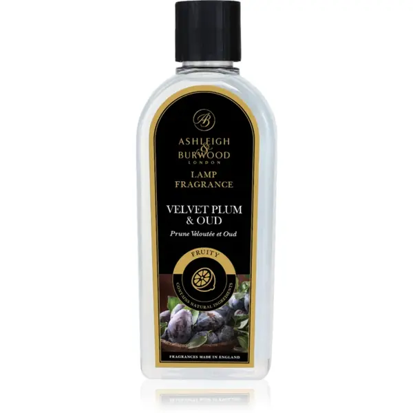 Ashleigh & Burwood London Velvet Plum & Oud rezervă lichidă pentru lampa catalitică 500 ml