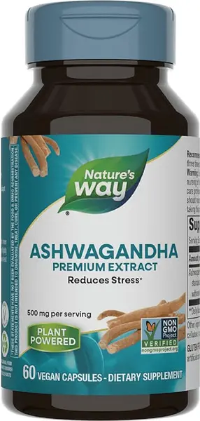 Ashwagandha, 500 mg, 60 capsule, Nature's Way