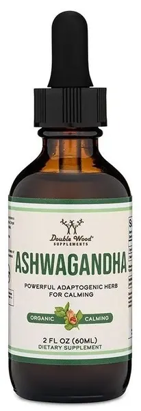 Ashwagandha, picături, 60 ml, Double Wood