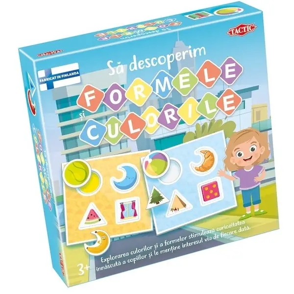 Asmodee Joc educativ Tactic - Sa descoperim formele si culorile