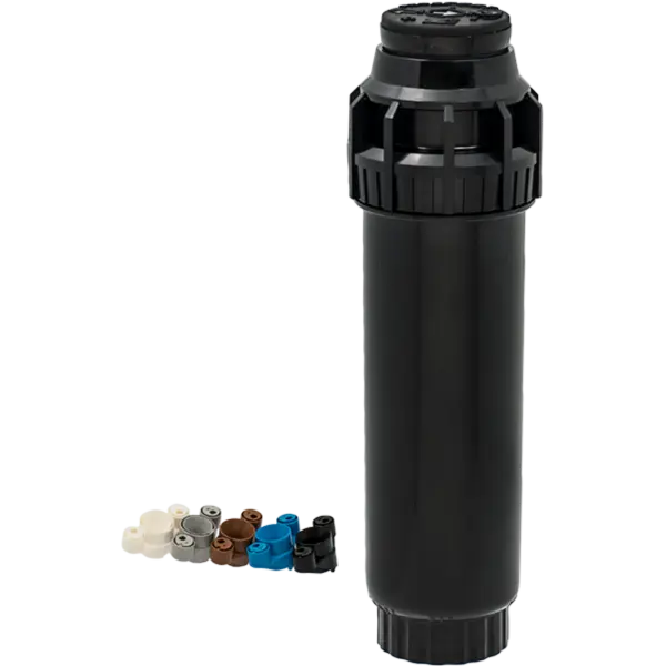 Aspersor pop-up rotativ S100 - 1, Dimensiune 1" ,Presiune 2,76-6,21,Duza 5-30mm, Debit maxim 19,3-123 l/min, Raza de Actiune 13,1-23,5 m