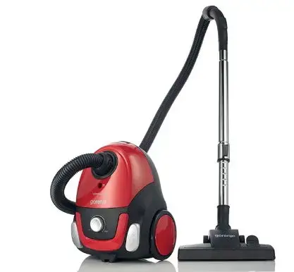 Aspirator cu sac GORENJE VCEB11CXRII, 800 W, 2 L (Rosu)