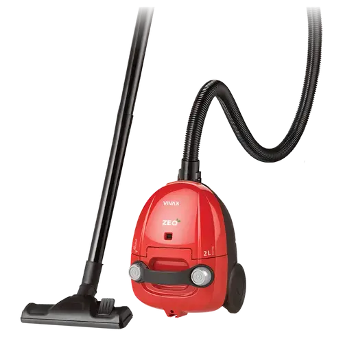 Aspirator cu sac Vivax VC-702 ZEO, Putere 700W, Filtru HEPA 10, Sac 2 l (Rosu)
