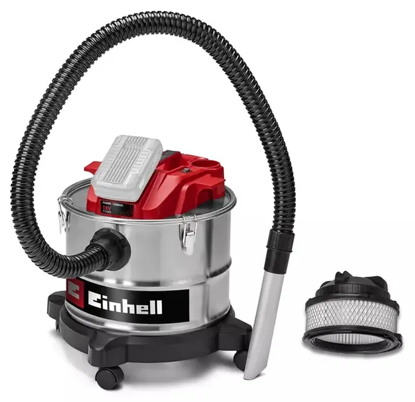 Aspirator de cenușă cu acumulator Einhell – Power X-Change TE-AV 18/15 Li C-Solo