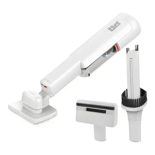 Aspirator de mana fara fir iHunt Bro Vacuum Cleaner 3-in-1, 100 W, Autonomie 25 minute, 0.25 l (Alb)
