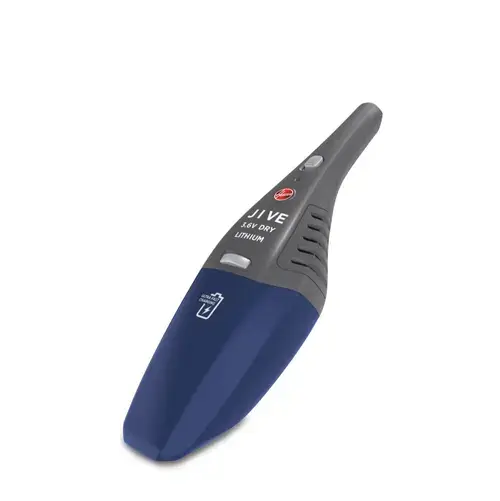 Aspirator de mana Hoover Jive Lithium HJ36DLB 011, Maner ergonomic, 0.3 l, Autonomie 10 minute (Albastru)