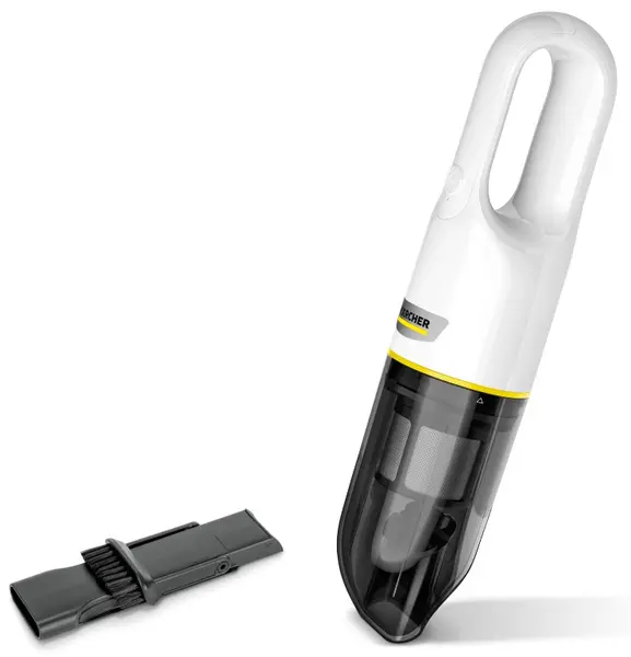 Aspirator de mâna Karcher - CVH 2, HEPA 12, alb