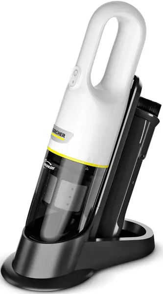 Aspirator de mână Karcher - CVH 3 Plus, HEPA 12, alb/negru