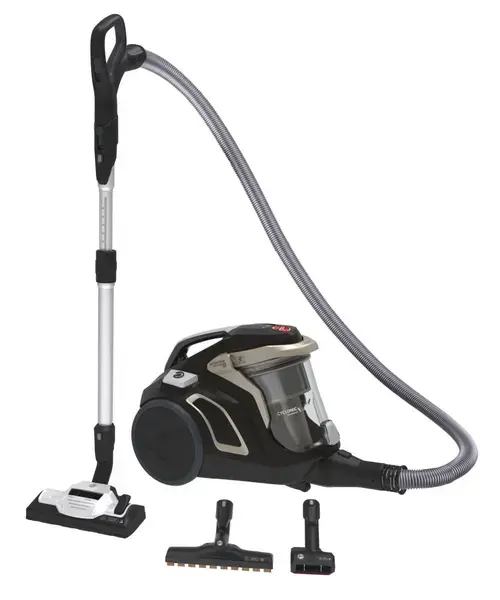 Aspirator fara sac Hoover H-POWER 700 HP720PET 011, 850 W, Recipient 2 l, Filtru HEPA13 (Negru)