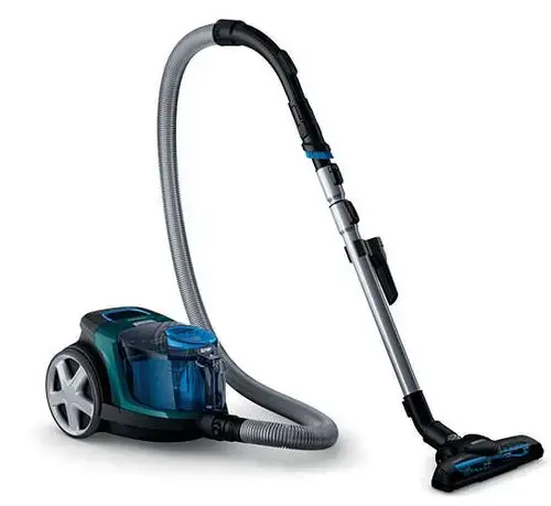 Aspirator fara sac Philips PowerPro FC9334/09, 900W, 1.5l, Clasa A (Negru-Verde)