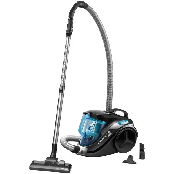 Aspirator fara sac Rowenta Compact Power Cyclonic RO3731EA, 750 W, recipient praf 1.5l, motor EffiTech, filtru de inalta eficienta, sistem