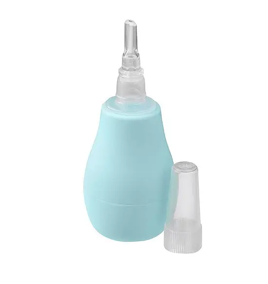 Aspirator nazal Baby Ono cu varf de silicon Albastru