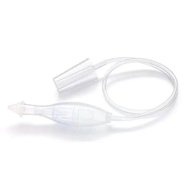 Aspirator nazal Vitammy Katarino cu conectare la aspiratorul de uz casnic, varf moale din silicon, eficient, igienic si perie de curatare