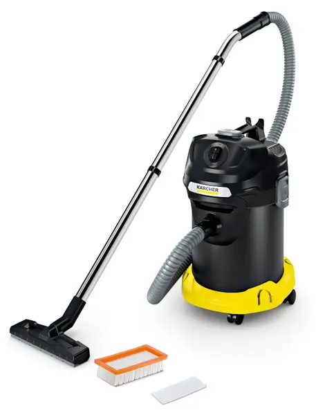 Aspirator pentru cenușă și praf Karcher - AD 4 Premium, galben