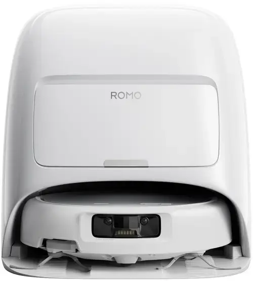 Aspirator robot cu mop DJI ROMO S, 55 W, 25000 Pa, Wi-Fi, Control aplicatie, Recipient praf 260 ml, Rezervor apa 164 ml (Alb)