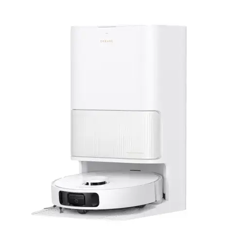 Aspirator robot Dreame L40 Ultra CE RLD52SE-WH, Autonomie 260 minute, 13000 Pa, Mop DuoScrub, RoboSwing, Navigatie Pathfinder, 3DAdapt, Filtru EPA E11, Recipient praf 0.32 l, Rezervor apa 0.15 l, Control voce si aplicatie (Alb)
