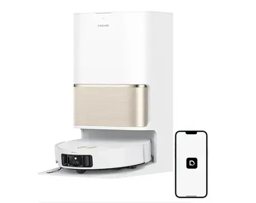 Aspirator robot Dreame L50 Pro Ultra, 19.500 Pa, Autonomie 230 minute, VersaLift Navigation (Alb)