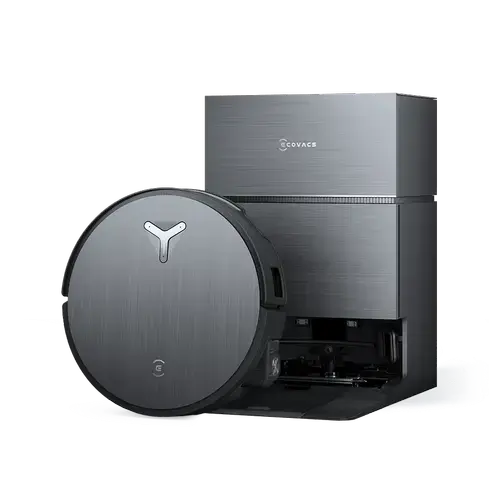 Aspirator robot Ecovacs Deebot X11 Pro Omni, Recipient praf 0.22 l, Autonomie 207 minute, 19500 Pa, 400mp, OZMO ROLLER 2.0, ZeroTangle 3.0, AIVI 3D (Negru)