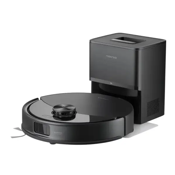 Aspirator robot Roborock QRevo 5AE, 12000 Pa, Autonomie 180 minute, Navigatie LiDAR, FlexiArm Mop, Negru