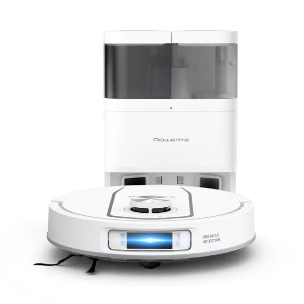 Aspirator robot Rowenta X-Plorer Serie 580 Max RR9547E0 aspirator si mop autonomie 120 min recipient praf 0.3L statie de incarcare golire praf si
