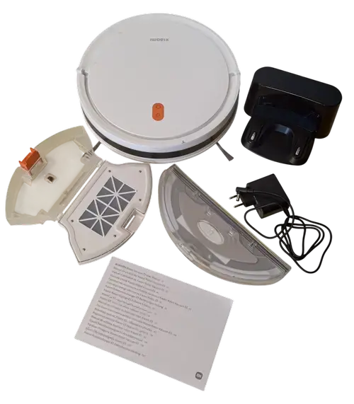 Aspirator robot Xiaomi E5 BHR7969EU, 25 W, Recipient colectare 0.4 l, Recipient apa 0.09 l, Autonomie 110 minute (Alb)