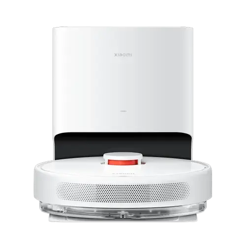 Aspirator robot Xiaomi X10, Wi-Fi, aspirare&spalare simultana, 46 W, 4800mAh, putere aspirare 4000pa, senzor covoare, recipient praf 400ml, recipient apa 200ml + Statie de golire Xiaomi (Alb)