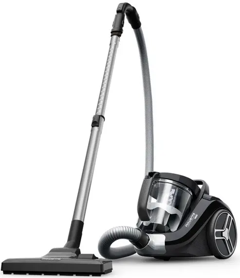 Aspirator Rowenta fara sac - RO4B75EA, filtrare in 3 trepte, negru
