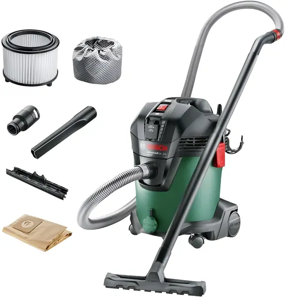 Aspirator umed și uscat Bosch - Advanced Vac 20, 1200W, 20 l